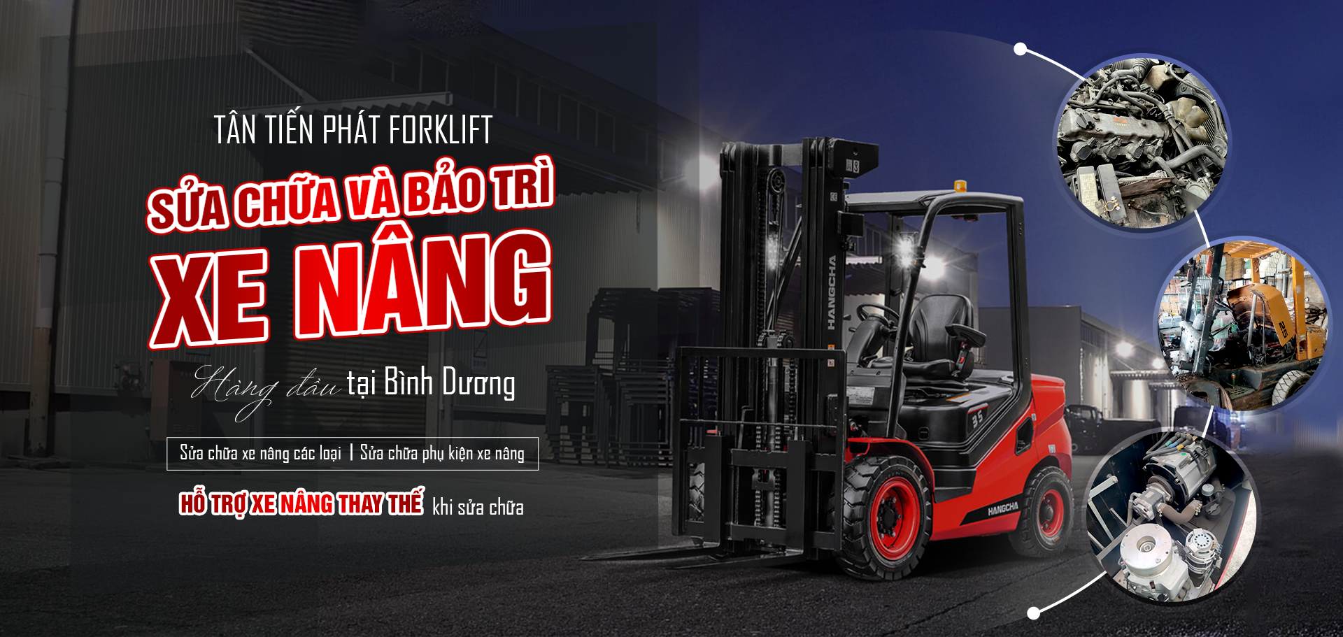 CÔNG TY TNHH TÂN TIẾN PHÁT FORKLIFT